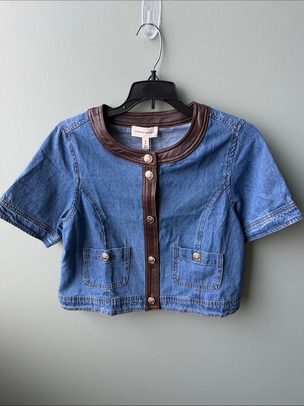 NWT Current Elliott Cropped Lightweight Jacket Size S/P